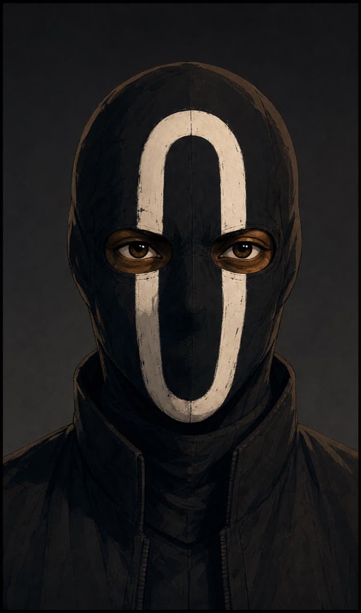 A masked figure associated with Day Zero
