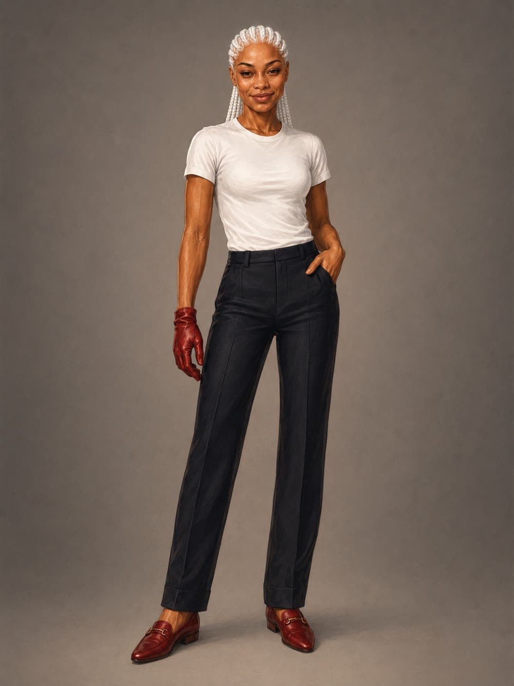 Laura Osei Baako — Full figure