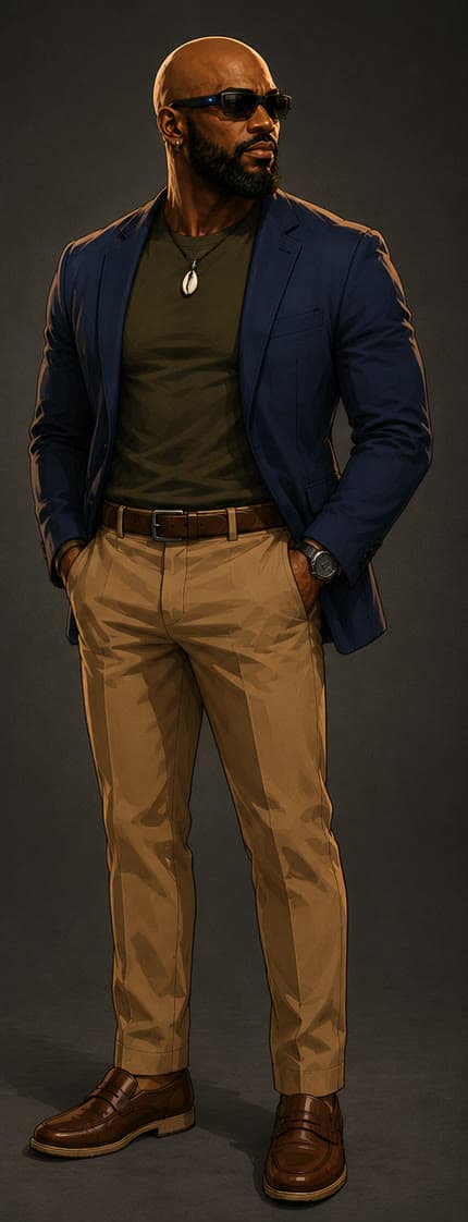 Maximus Boateng — Full figure