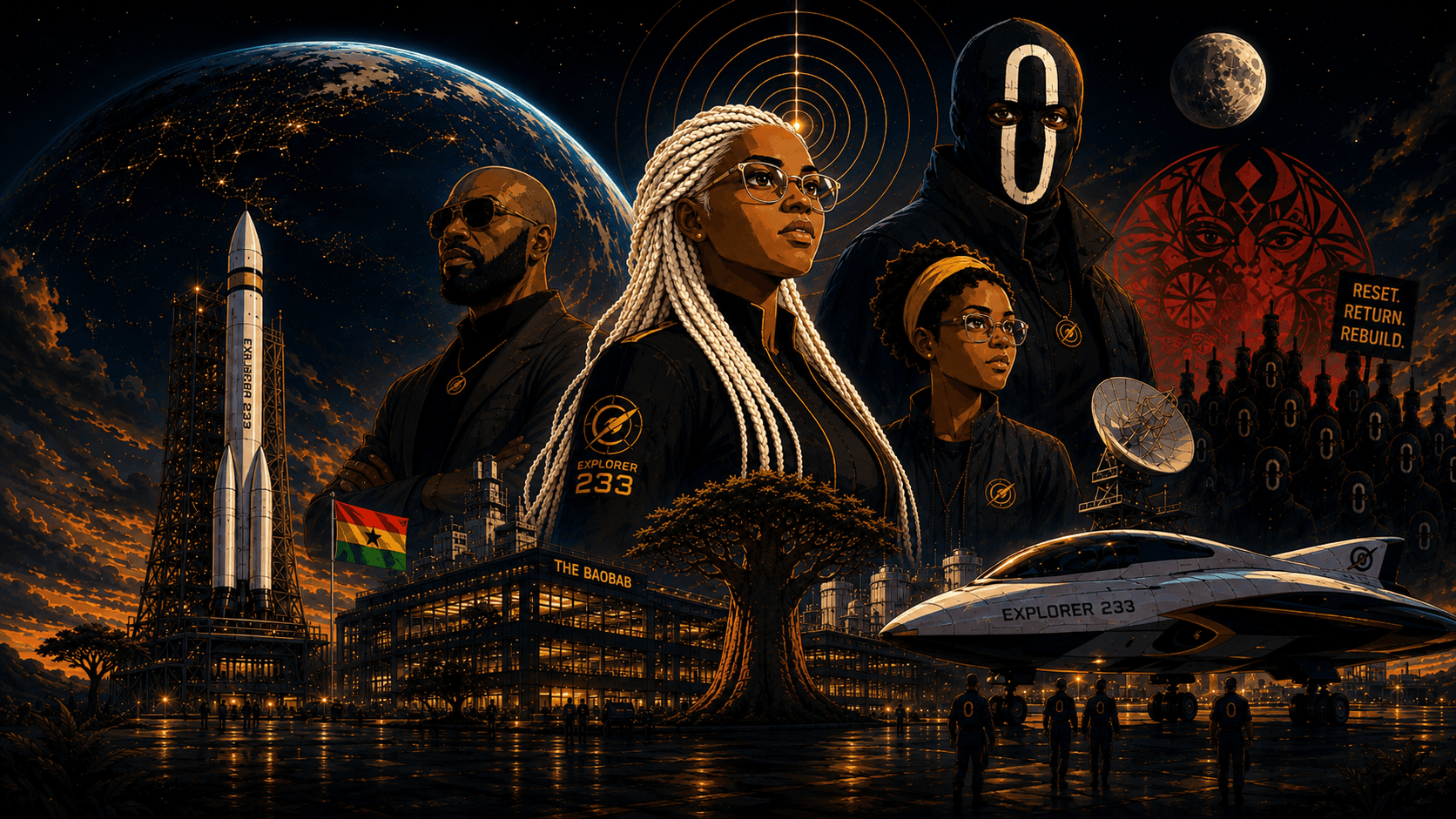 Promotional artwork for The Grand Opening